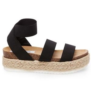 Steve Madden Kimmie Black Sandal